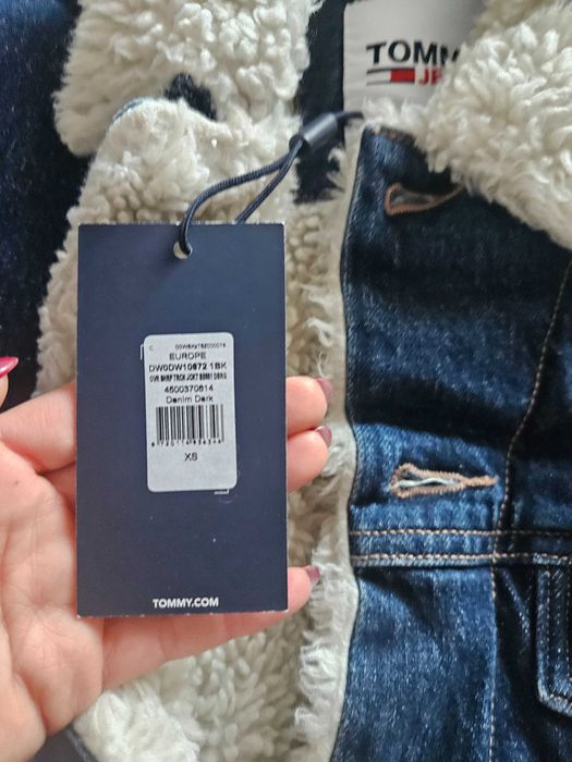 Яке Tommy Jeans с каракул