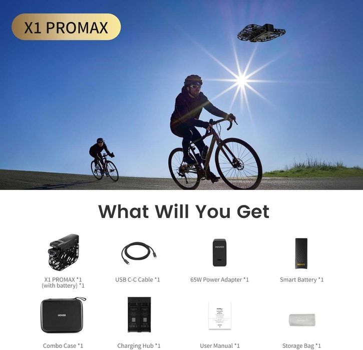 HOVERAir X1 Pro — дрон-камера для съёмки