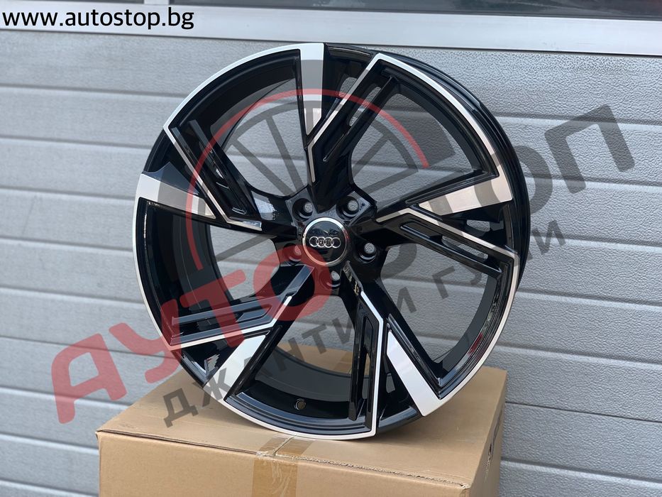 18 Джанти Ауди RS6 Audi рс6 2020 5x112 AUTOSTOP черно с полирано