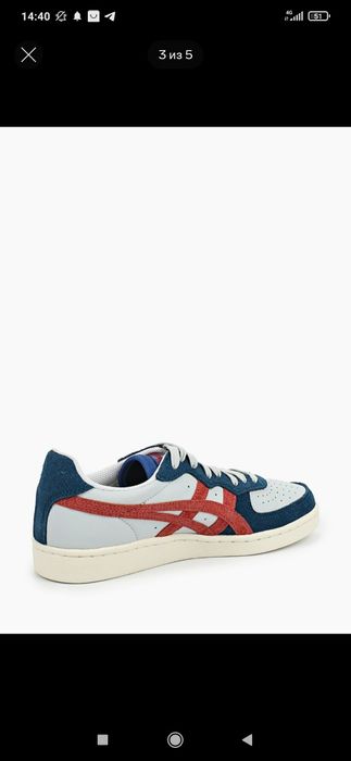 Кеды onitsuka tiger gsm, asics, оригинал