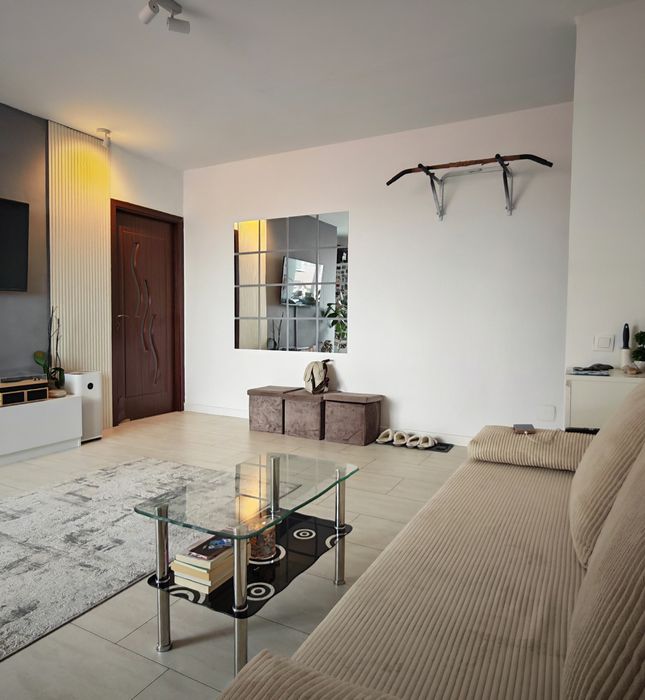 Direct proprietar | 2 camere, 45,40 mp, mobilat/utilat + parcare | Drumul Fermei, Popești-Leordeni — fotografia 1