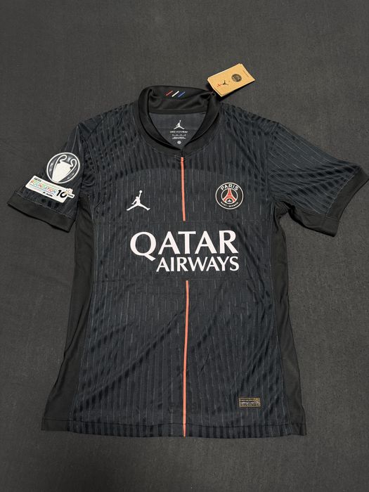 Tricou de fotbal PSG 25/26 black Barcola