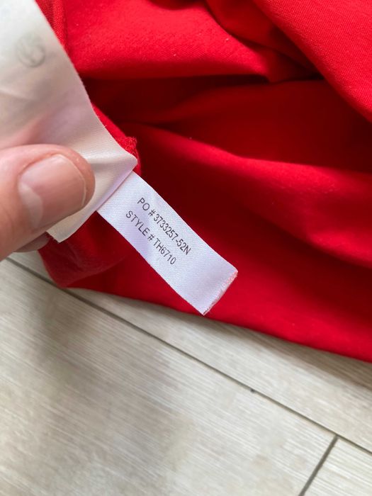 Lacoste Pima Cotton мъжка червена тениска размер XL