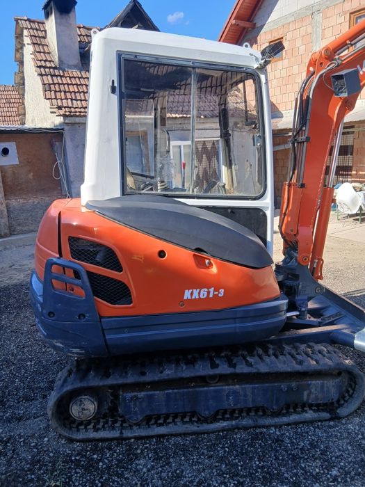 Miniexcavator kubota