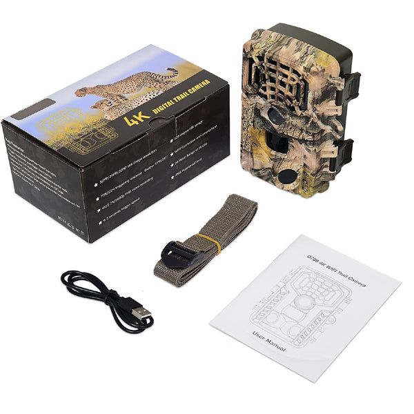 WIFI фото капан HD 2.7К 48MP с невидима светлина 940NM /LK041/