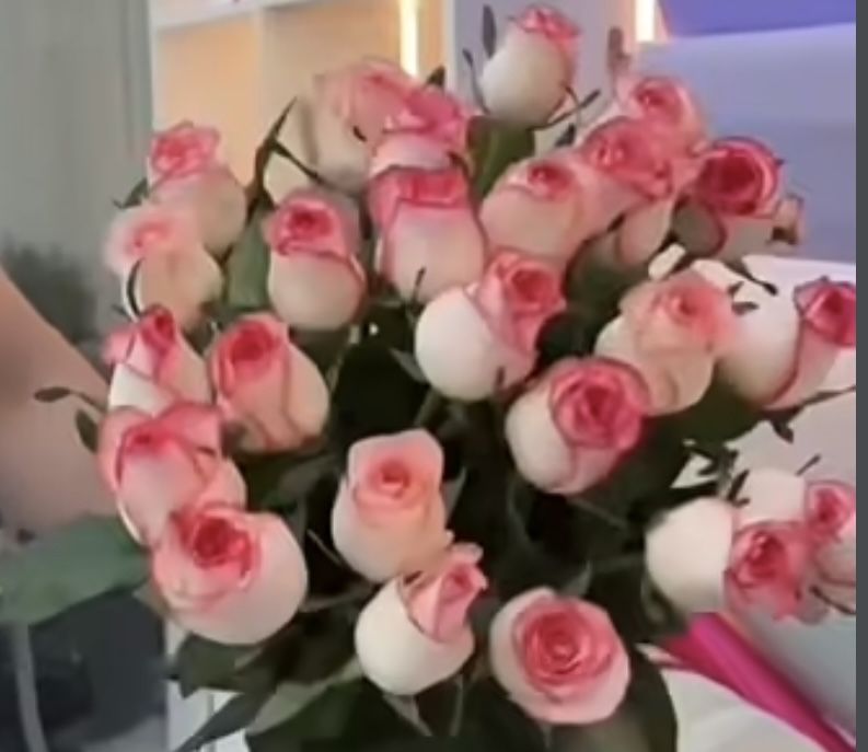 Цветы роза 25 штук