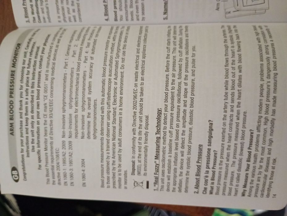 Monitor de tensiune arterială