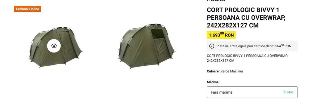 Cort Prologic Cruzade Bivvy and Overwrap