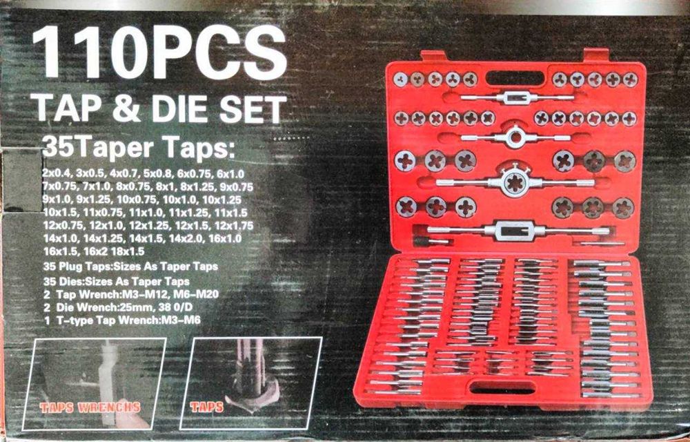 Набор метчиков и плашек (лерка)