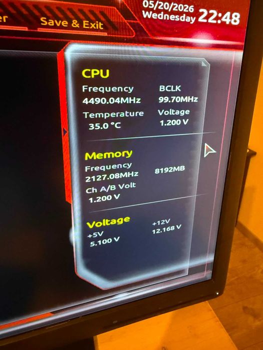 Memorie ram hyperX 2x4 gb ddr4