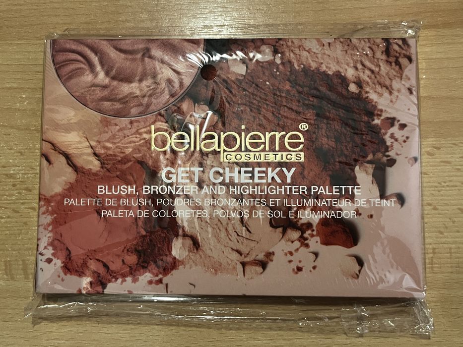 Bellapierre палитра руж, бронзант, хайлайтър