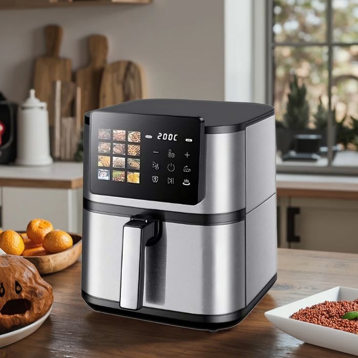 (Sf-56) DUVEL DL-230 PRO MAX 9L – мощный аэрогриль с двойным нагревом