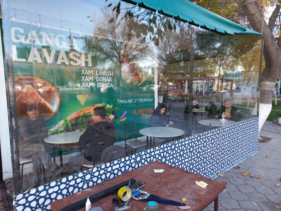 Салафан бассейн навесларди йопамиз