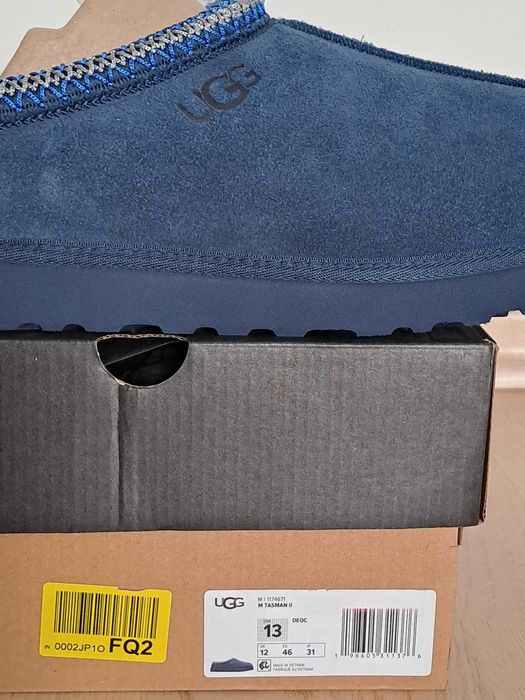Papuci UGG Tasman II mas 46 barbatesti. 100% blana/piele naturala