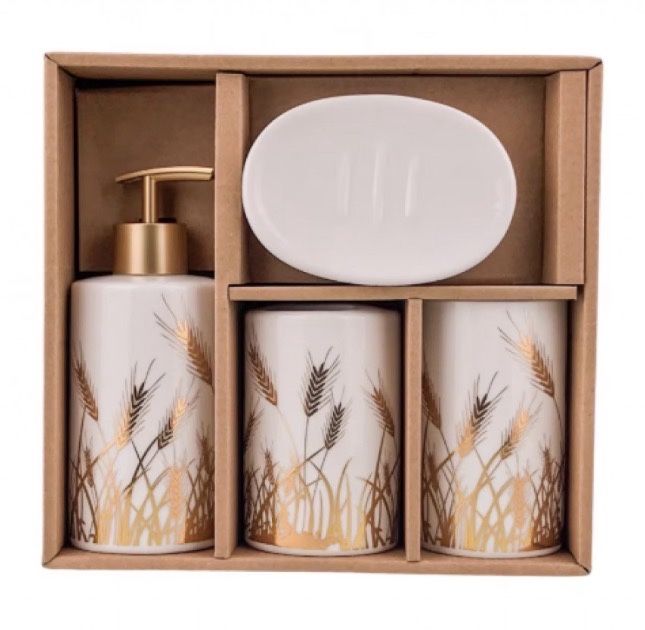 Луксозен комплект за баня от 4 части