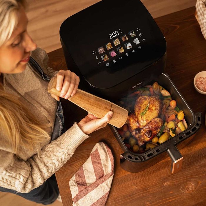 Фритюрник с горещ въздух Cecotec Cecofry&Grill Smokin’ 6500 2200W