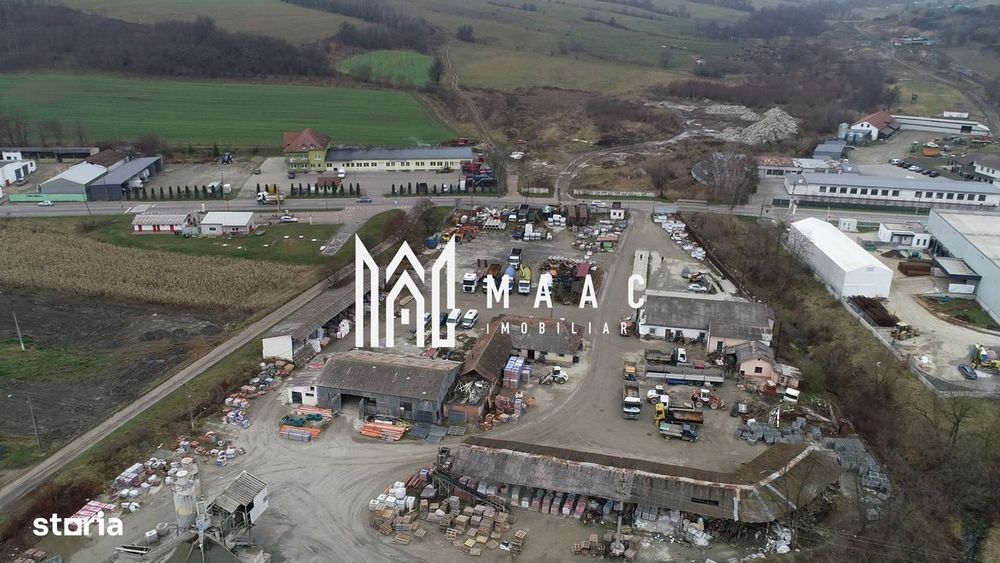 Teren industrial I 18100 mp I St. Betoane I Hale I Agnita