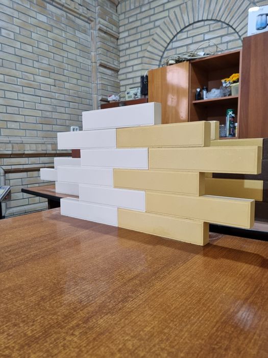 Облицовочный кирпич по Иранской технологии. Евро фасад.