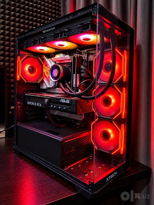 Игровой ПК. ASUS ROG Strix Z790 / Core i5-14600KF / RTX 5060 Ti / 32Gb