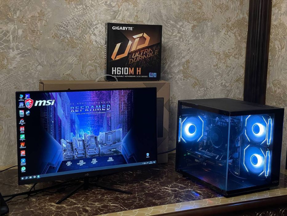 Срочно!! Аквариум Сборка на DDR5 12100f и RTX 3050 8gb