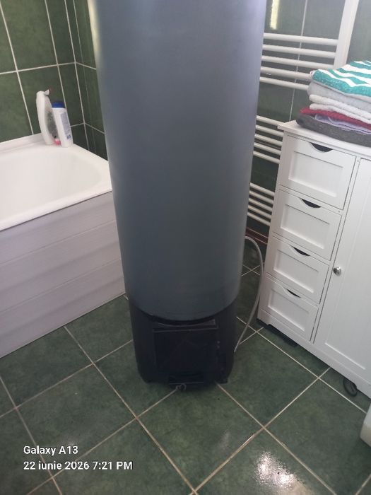 Boiler pe lemne 120l.