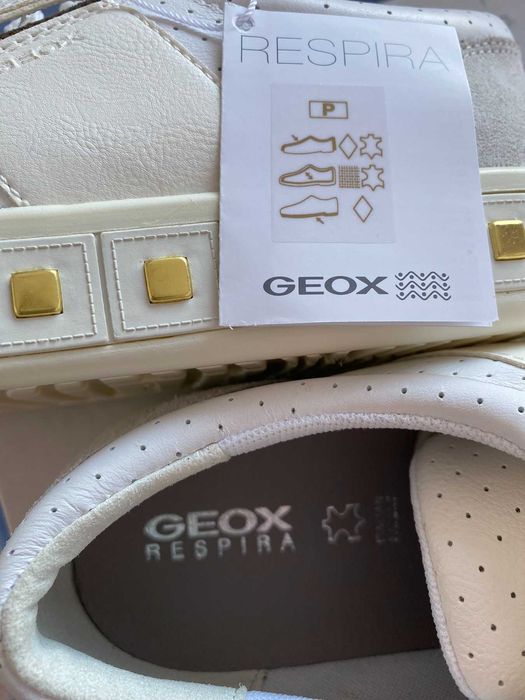 Дамски спортни обувки / кецове Geox кожени - 37 номер - НОВИ