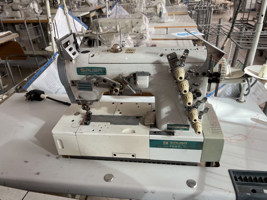 Utilaje confectii, masini de cusut, mese de calcat, plotter, etc.