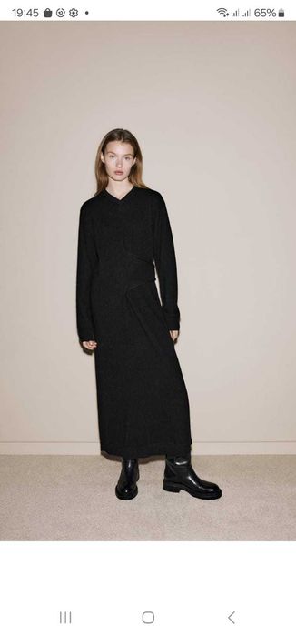 Длинное платье Zara
