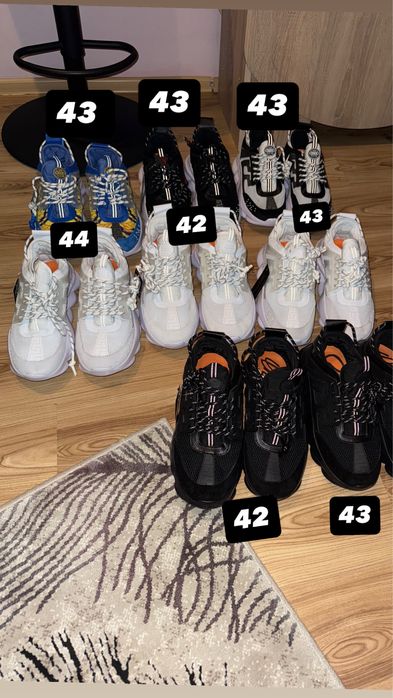 adidasi versace chain reaction