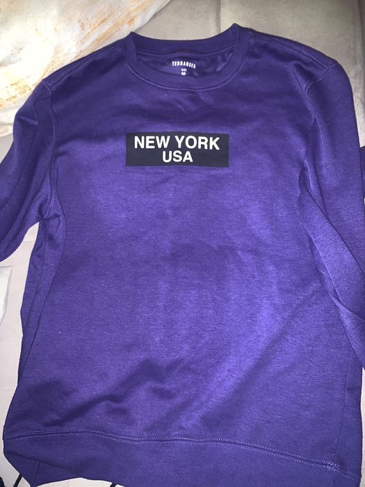 Лилав компелкт от 2 части и сиво долинище