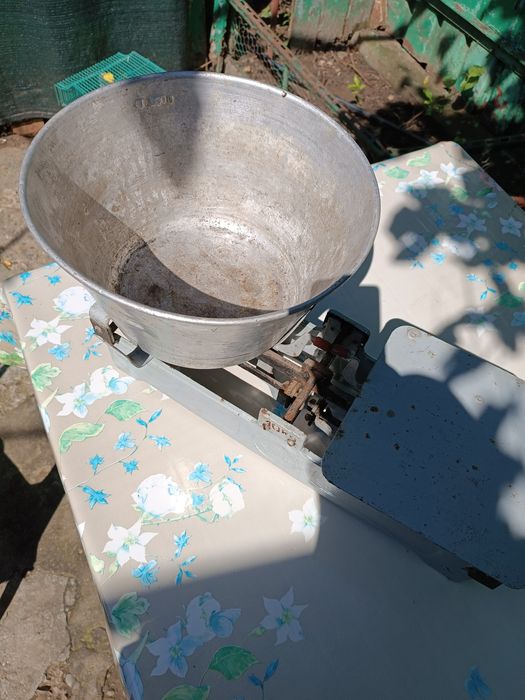 Cantar balanta - cantar cu tas, cantar cu  greutăți -  10 kg