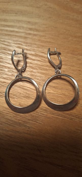 Сребро сет с тюркоаз, Ин и Ян, етно ръчна изработка