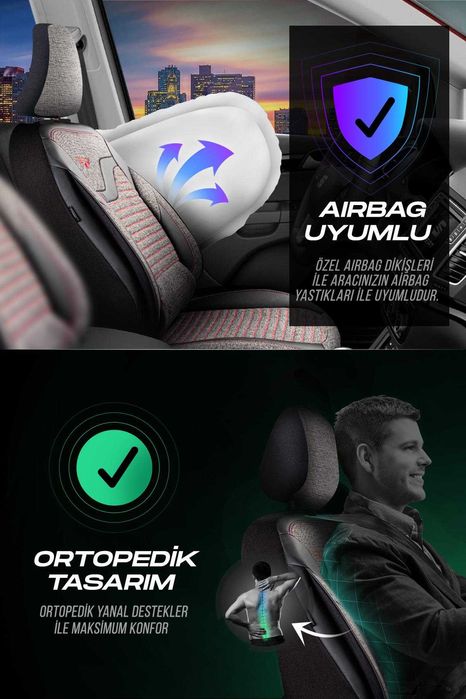 Комплект премиум тапицерия Panda Boston - различни цветове