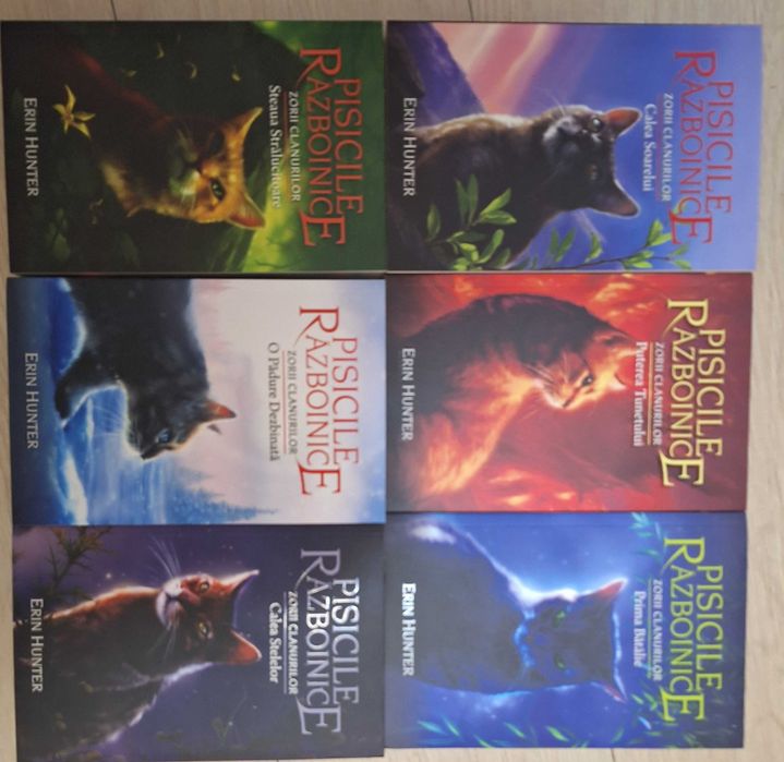 Carti Pisicile razboinice la set!! Mai ieftine ca pe site-ul editurii!