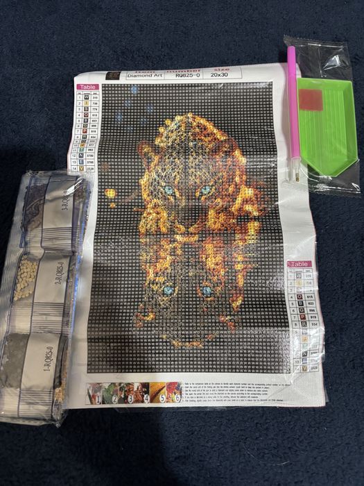 Мандала диамантен живопис и дървен пъзел