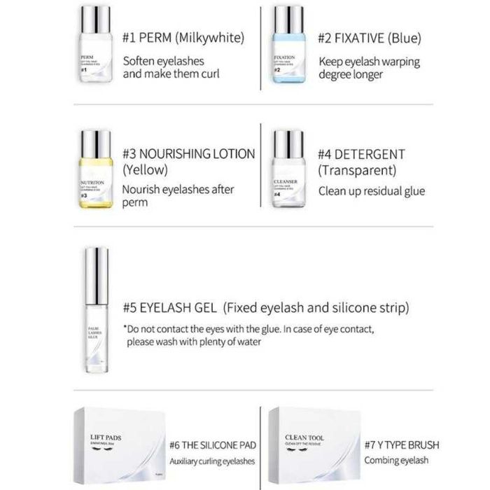 Комплект за ламиниране на мигли