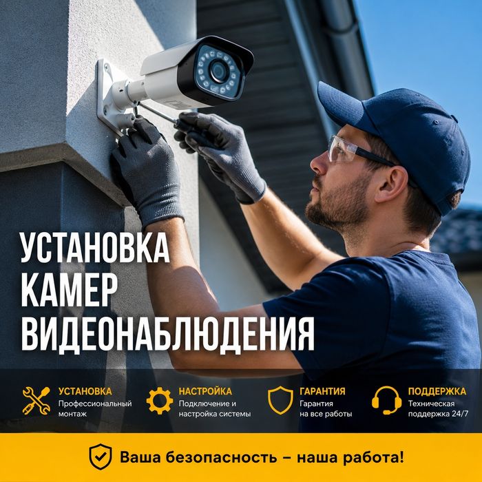 Установка камер WiFi ip hd