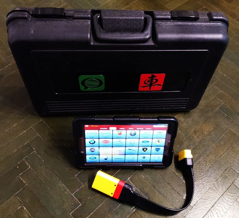 Kit Tester Auto Launch x431 Tableta 10' + Cutie Adaptori Originali !