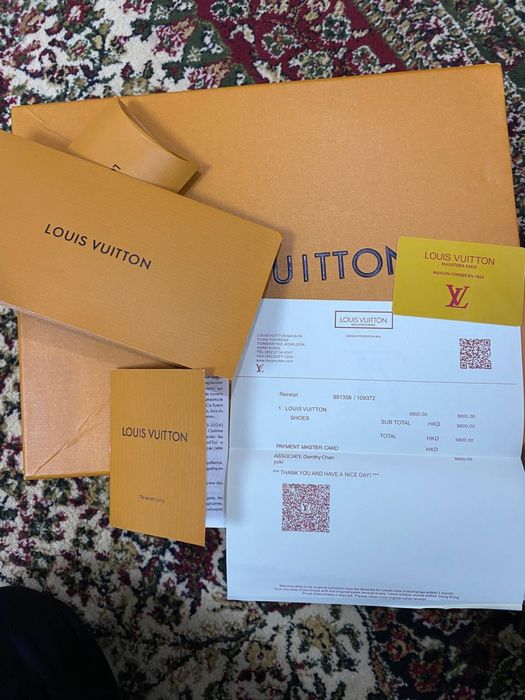 Луивитон кроссовки оригинал с документами