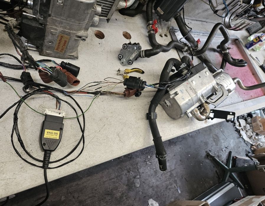 Ремонт печка Audi А5 А6 А7 А8 Q5 Q7 Q8 с компонент протекшън