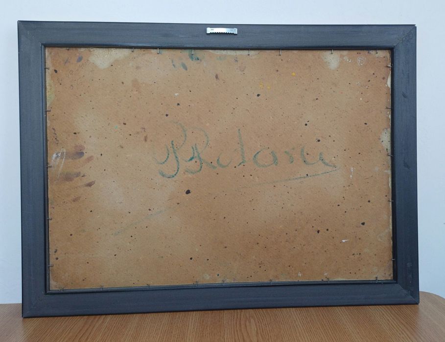 Tablou pictat in ulei pe carton