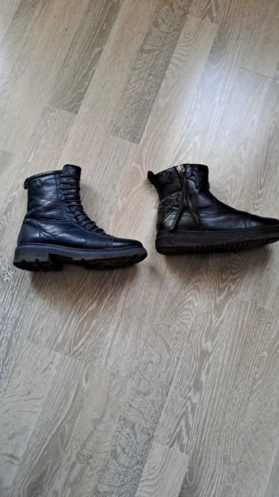 Детски зимни обувки и ботички от естествена кожа 31,32 номер