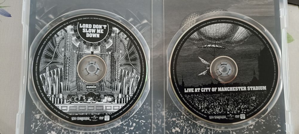 OASIS-Lord don't slow me down 2*DVD