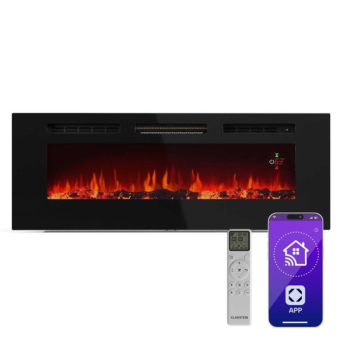 Интелигентна електрическа камина Galeras Smart | 127 x 47 x 13 cm