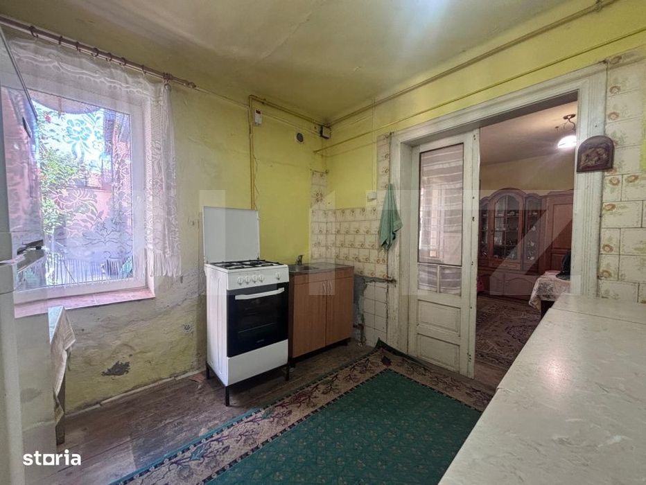 Apartament la casa, 1 camera, 37 mp, decomandat, gradina, Semicentral
