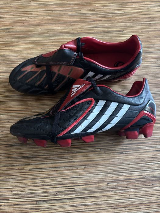 Бутсы кожаные, адидас оригинал