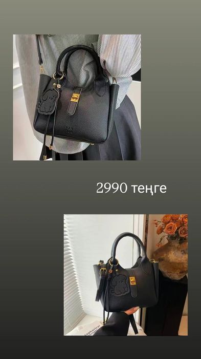 Таңдаулы сумкалар арнайы бағамен