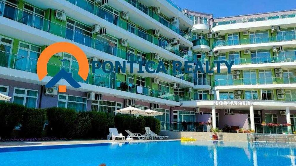 Двустаен в хубав комплекс в Слънчев Бряг