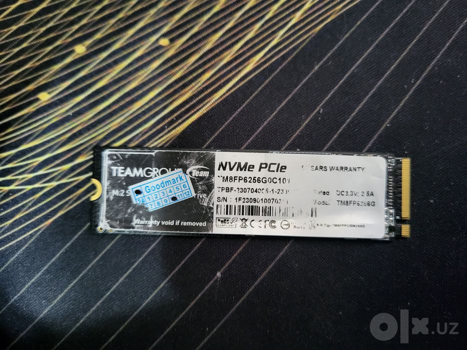 Teamgroup nvme 256GB