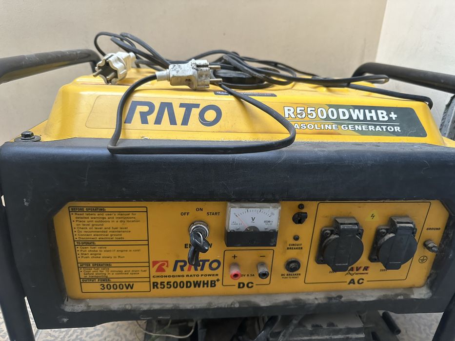 Генератор 3000w Rato